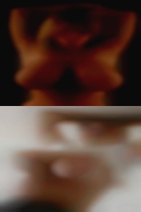 In the car...at home.